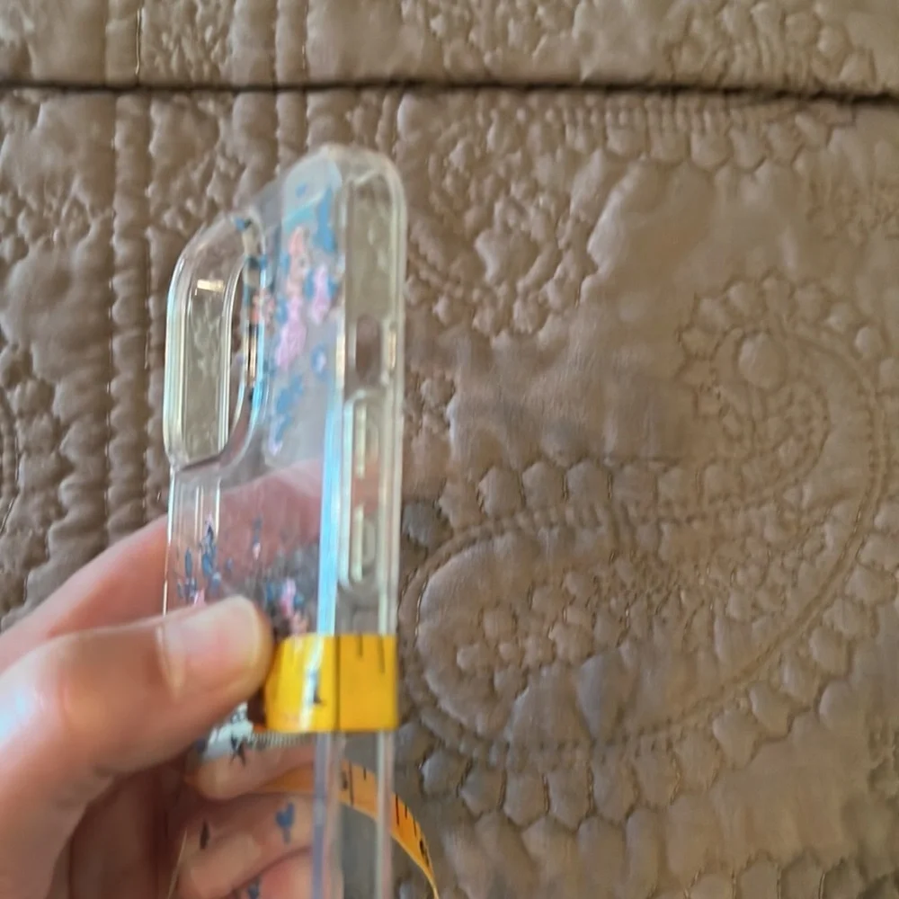Coach Cell Phone Hardshell Case in Rose Bouquet / Clear, for iPhone 13 Pro
